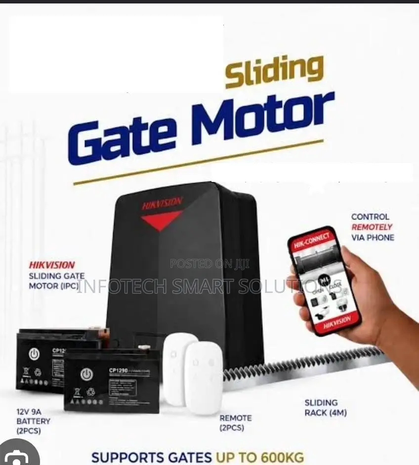 Hikvision Automatic Sliding Gate Opener Complete Kit Promo Sale
