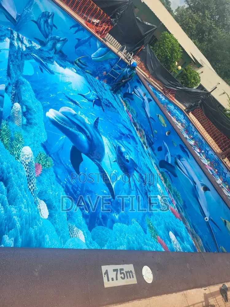 3d Epoxy Swimming Pool