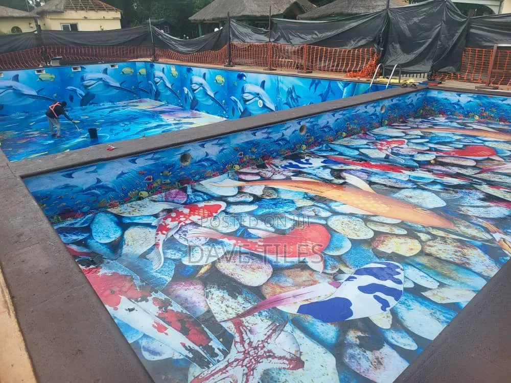 3d Epoxy Swimming Pool