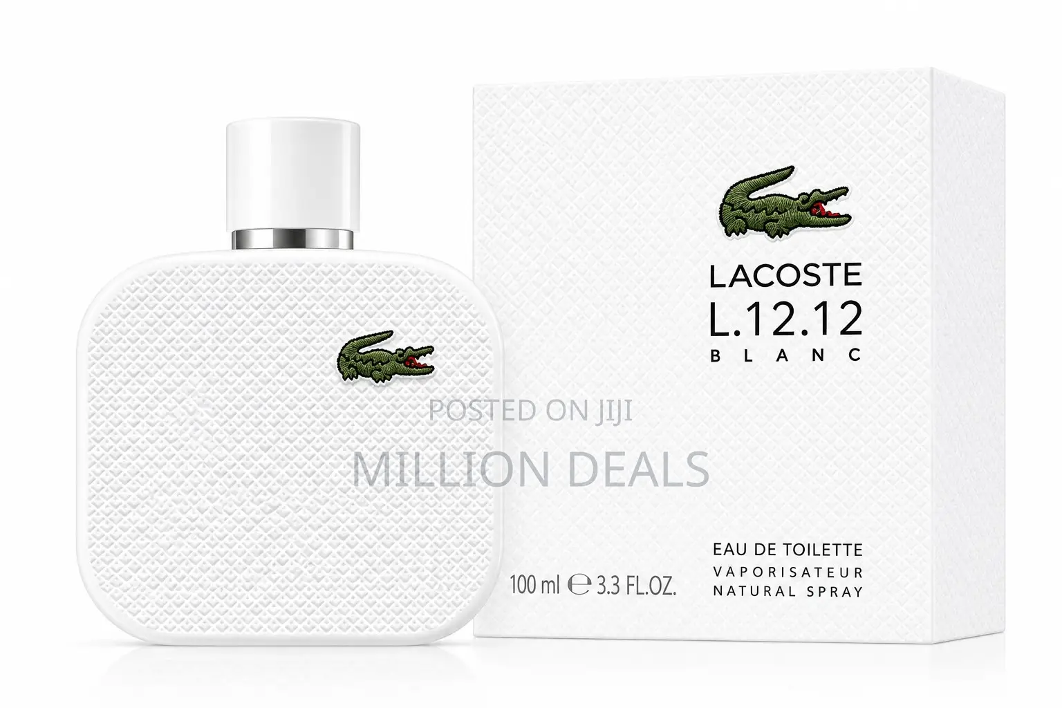 Lacoste L.12.12.Blanc EDT 100ml for Men