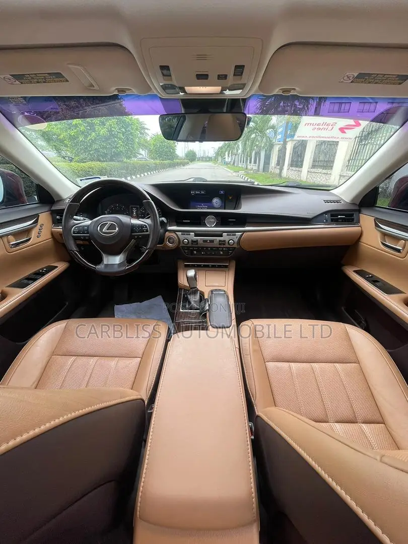 Lexus ES 350 FWD 2017 Burgundy
