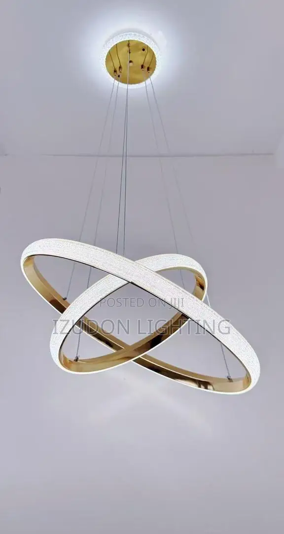 Modern Gold Luxury Led Chandler Light