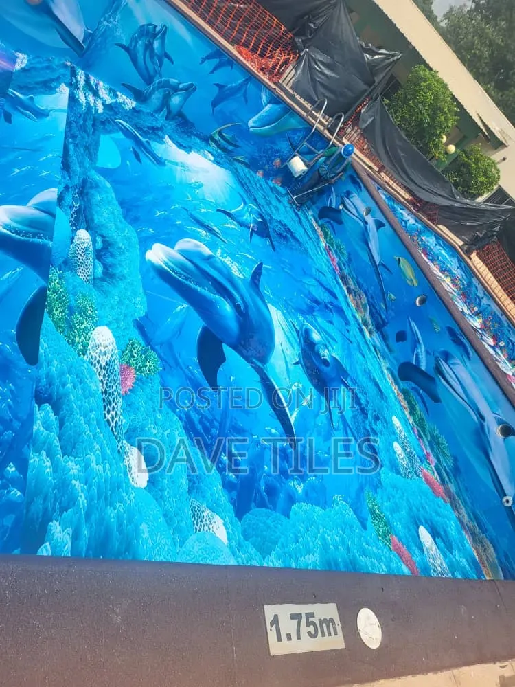3d Epoxy Swimming Pool