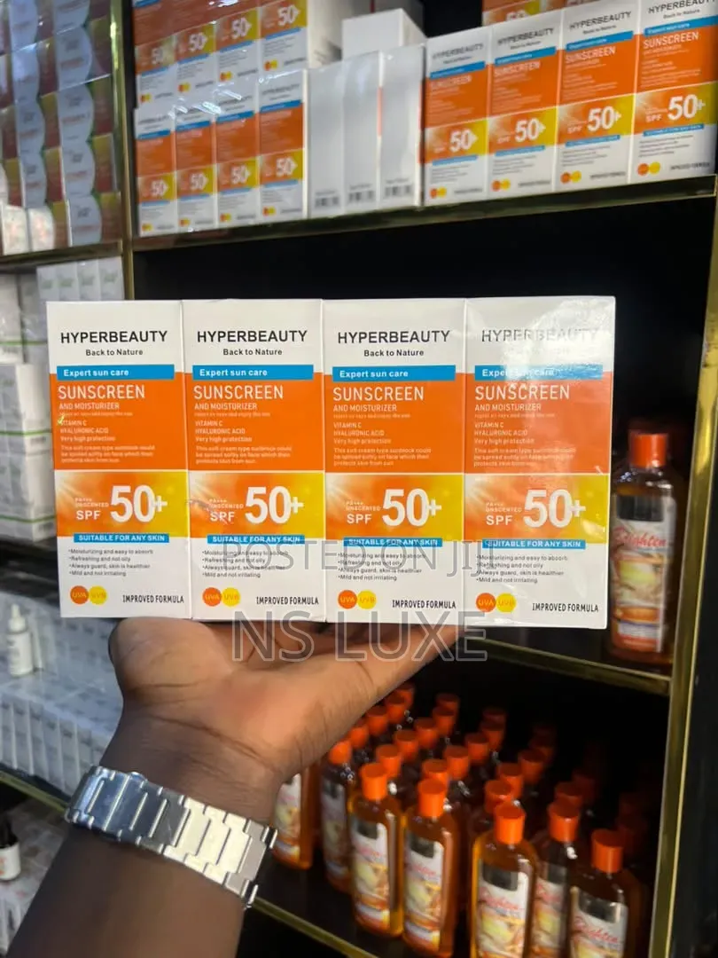 Hyperbeauty Sunscreen 50 by 3pcs
