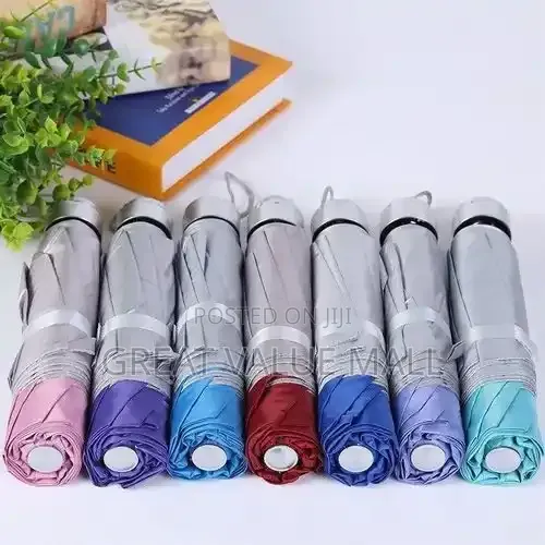 Mini Folding Pocket Umbrella – Windproof and Waterproof