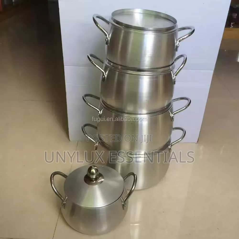 Kinelco Aluminium Belly Pot Set