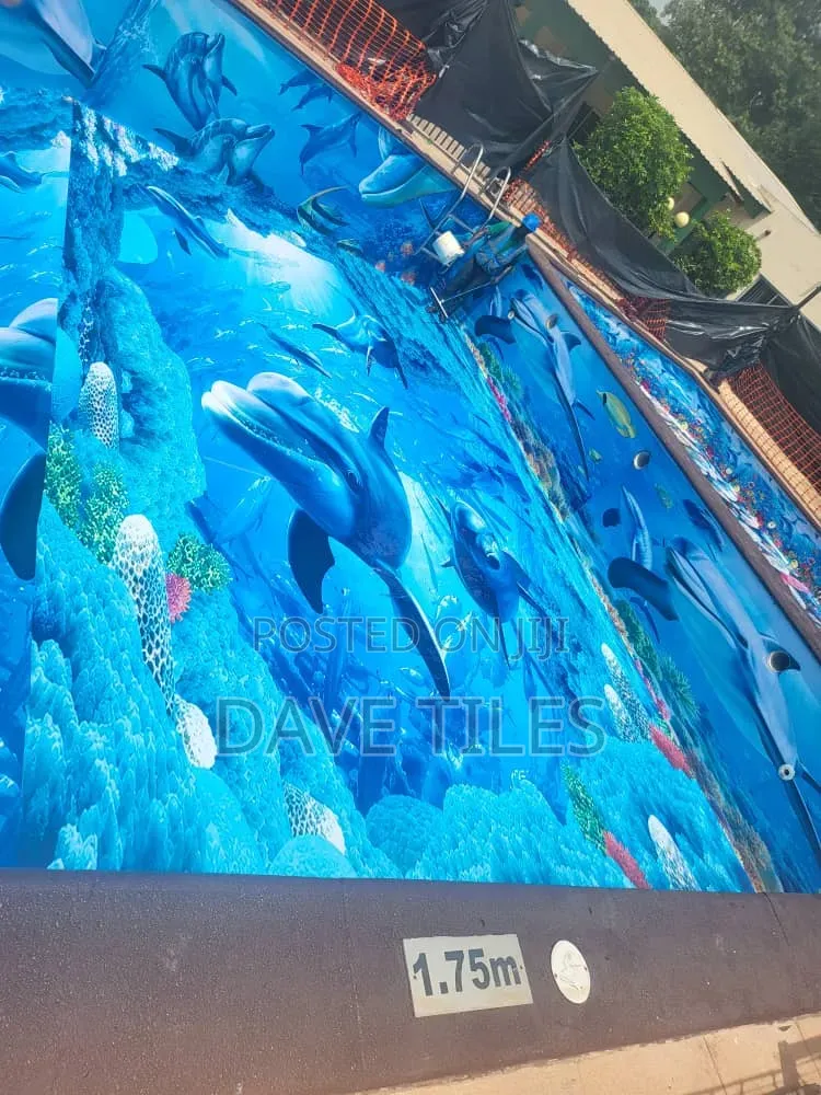 3d Epoxy Swimming Pool