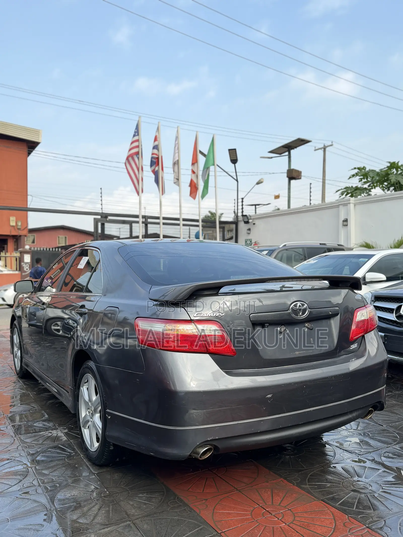 Toyota Camry SE V6 4dr Sedan (3.5L 6cyl 6AM) 2008 Gray