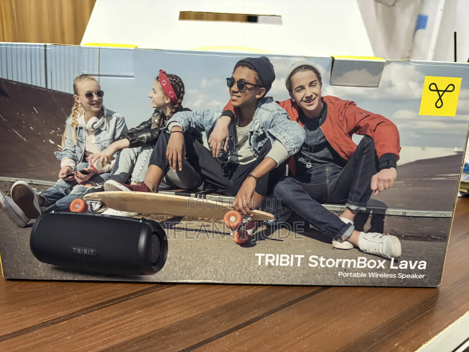 This Is the Tribit StormBox Lava Portable Wireless Speaker,