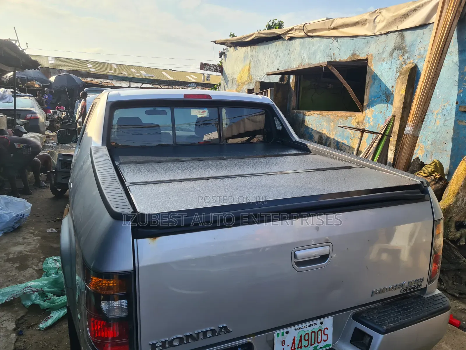 Honda Ridgeline Boot Cover Fiber Folding