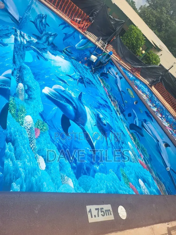 3d Epoxy Swimming Pool