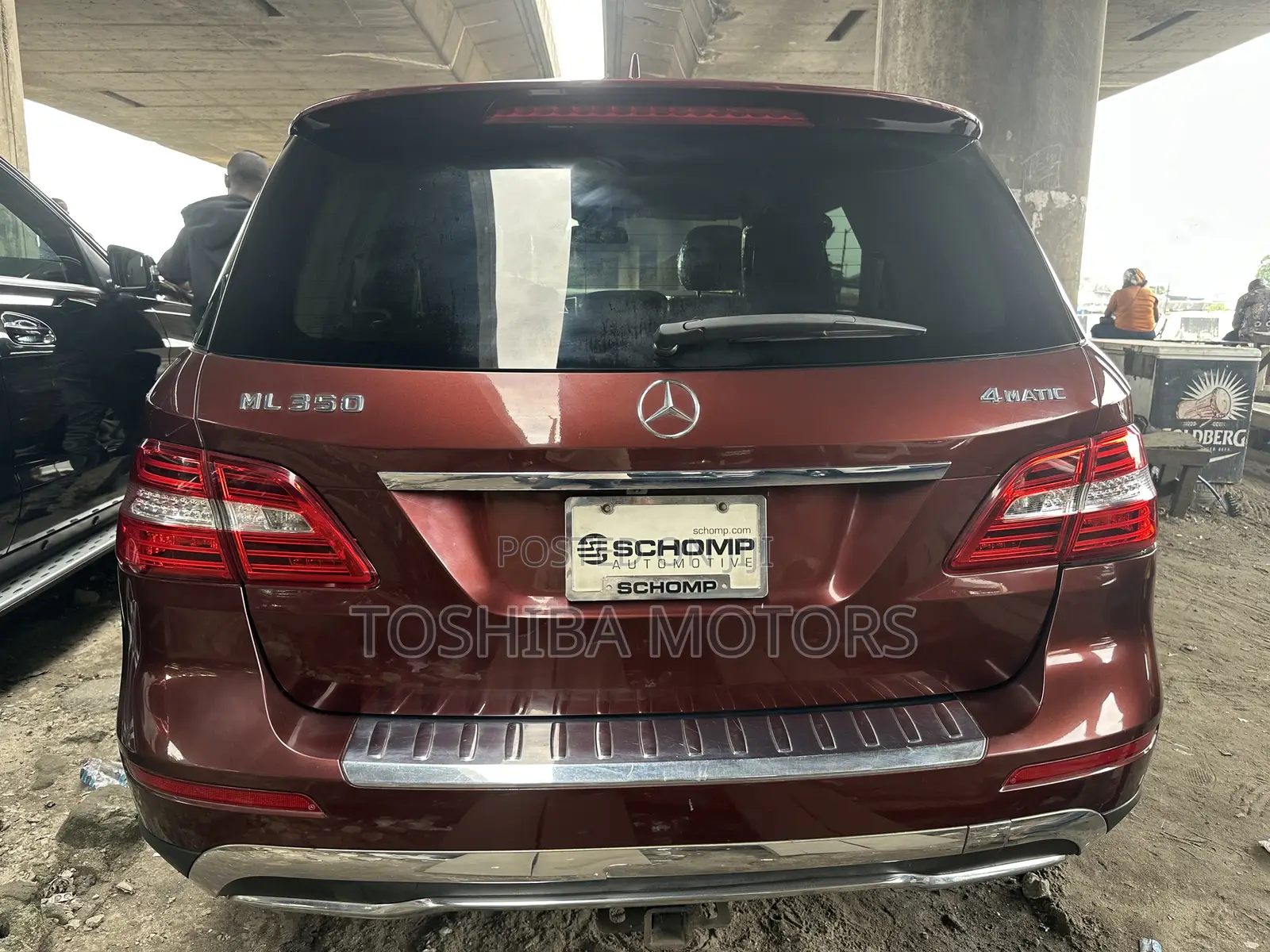 Mercedes-Benz M Class ML350 4MATIC 4dr SUV AWD (3.5L 6cyl 7A) 2014 Red