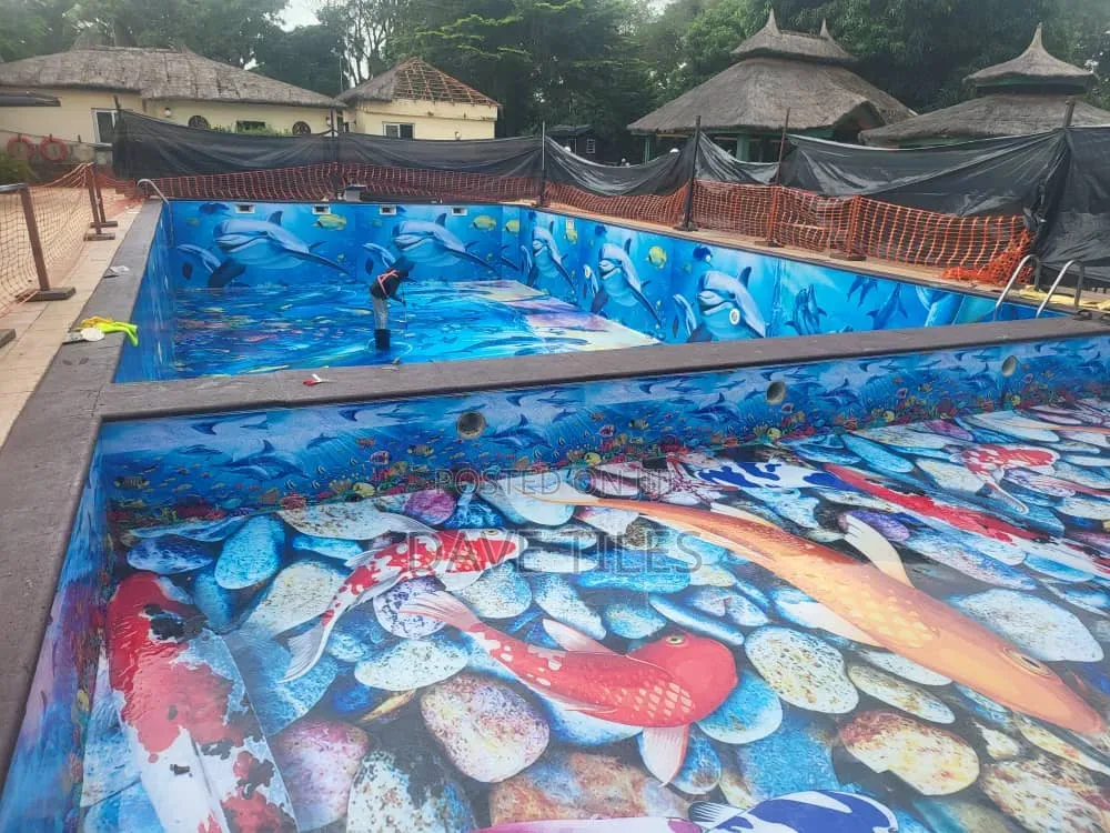 3d Epoxy Swimming Pool