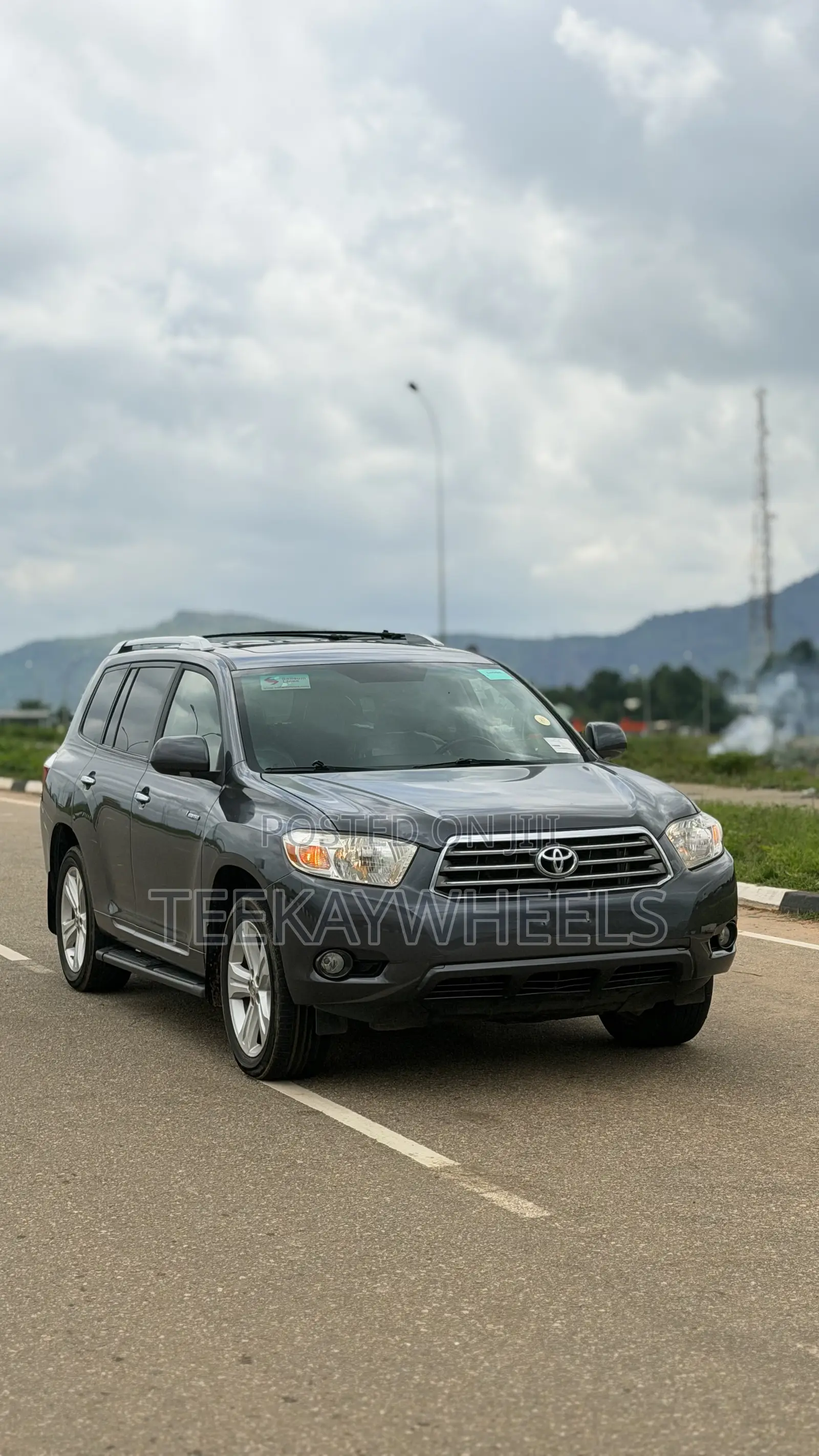 Toyota Highlander V6 2009 Gray