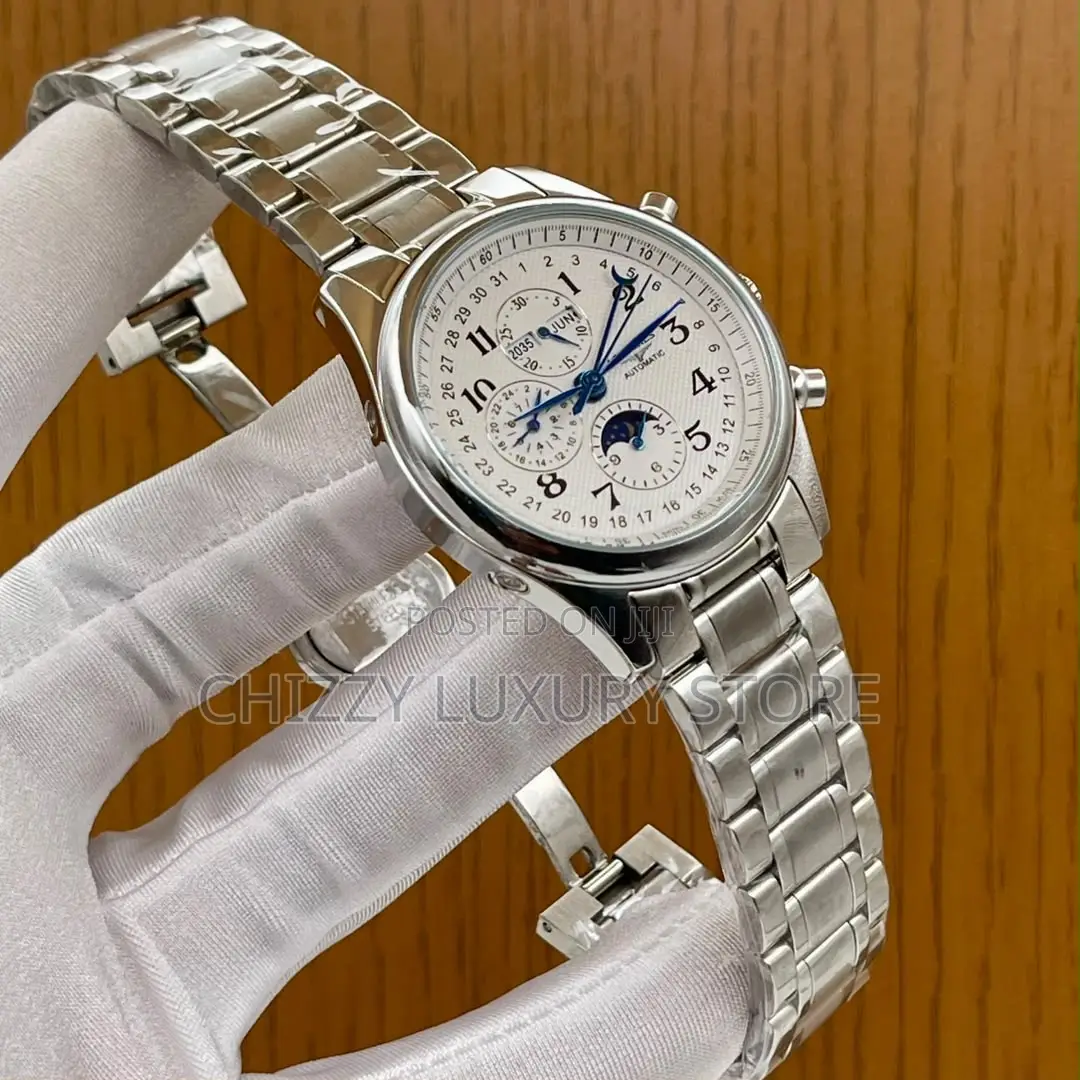 Longines Quality Luxury Men Automatic Engine Wristwatch