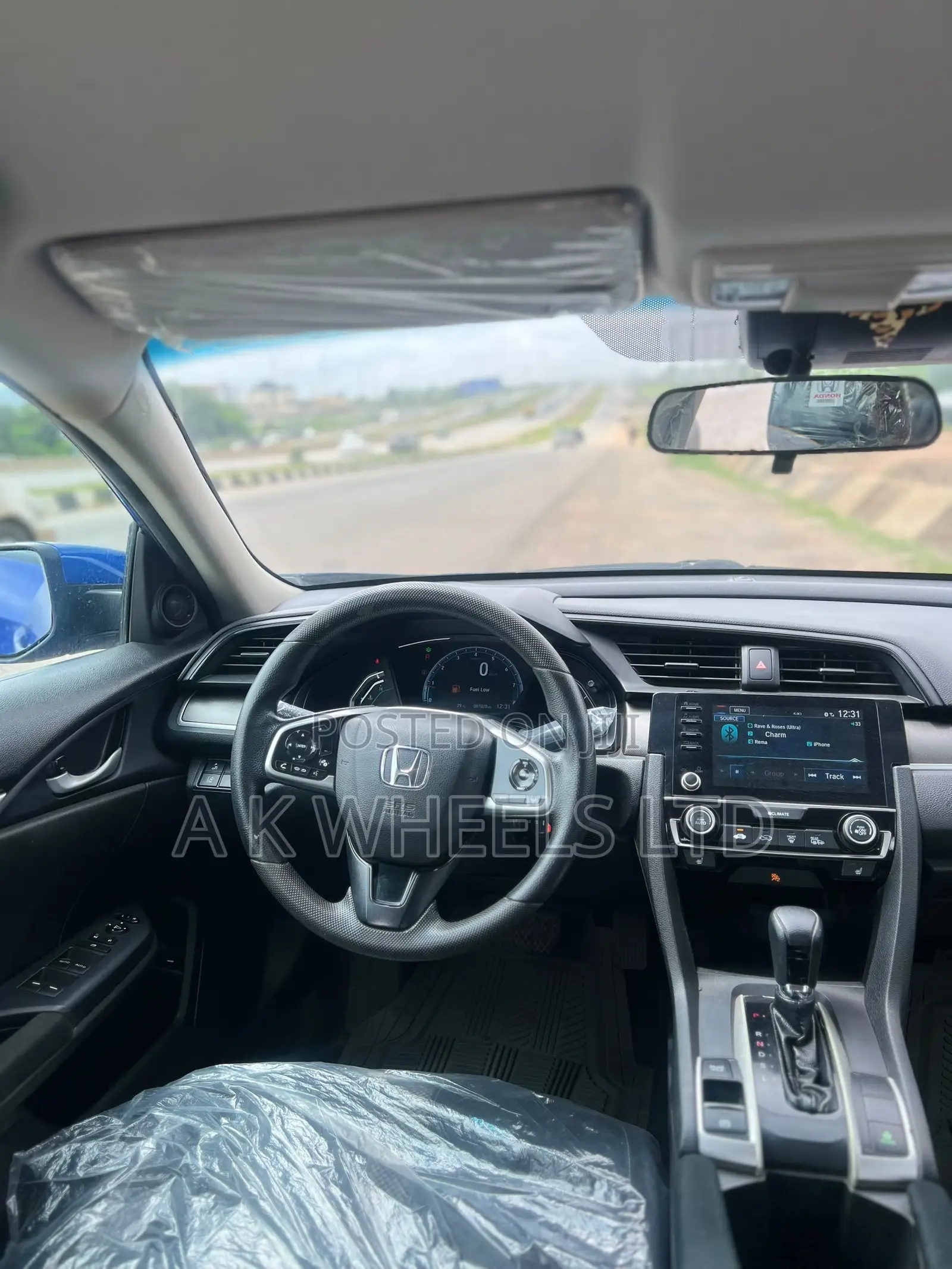 Honda Civic LX Sedan 2019 Blue