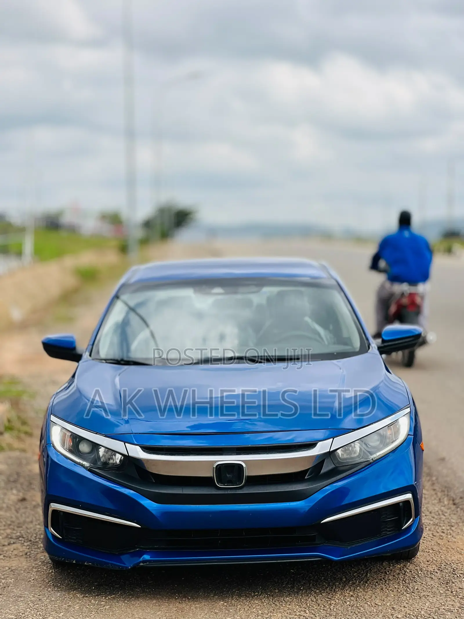 Honda Civic LX Sedan 2019 Blue