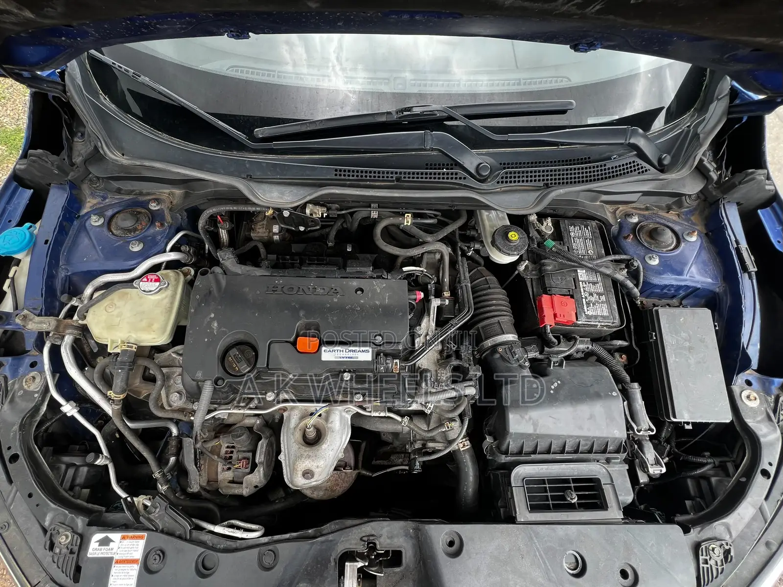 Honda Civic LX Sedan 2019 Blue