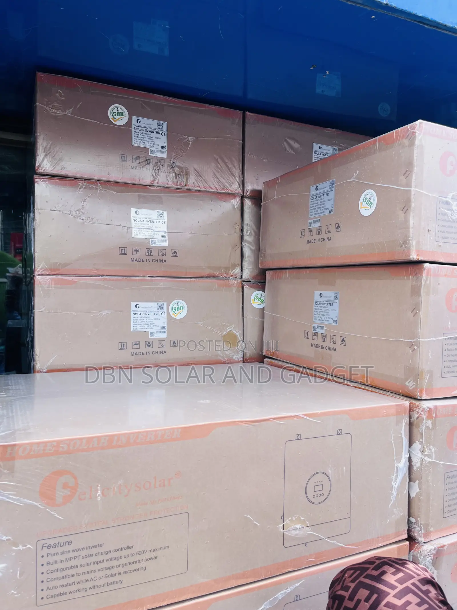 8kva 48v Felicity Solar Hybrid Inverter Very Good Quality and Reliable