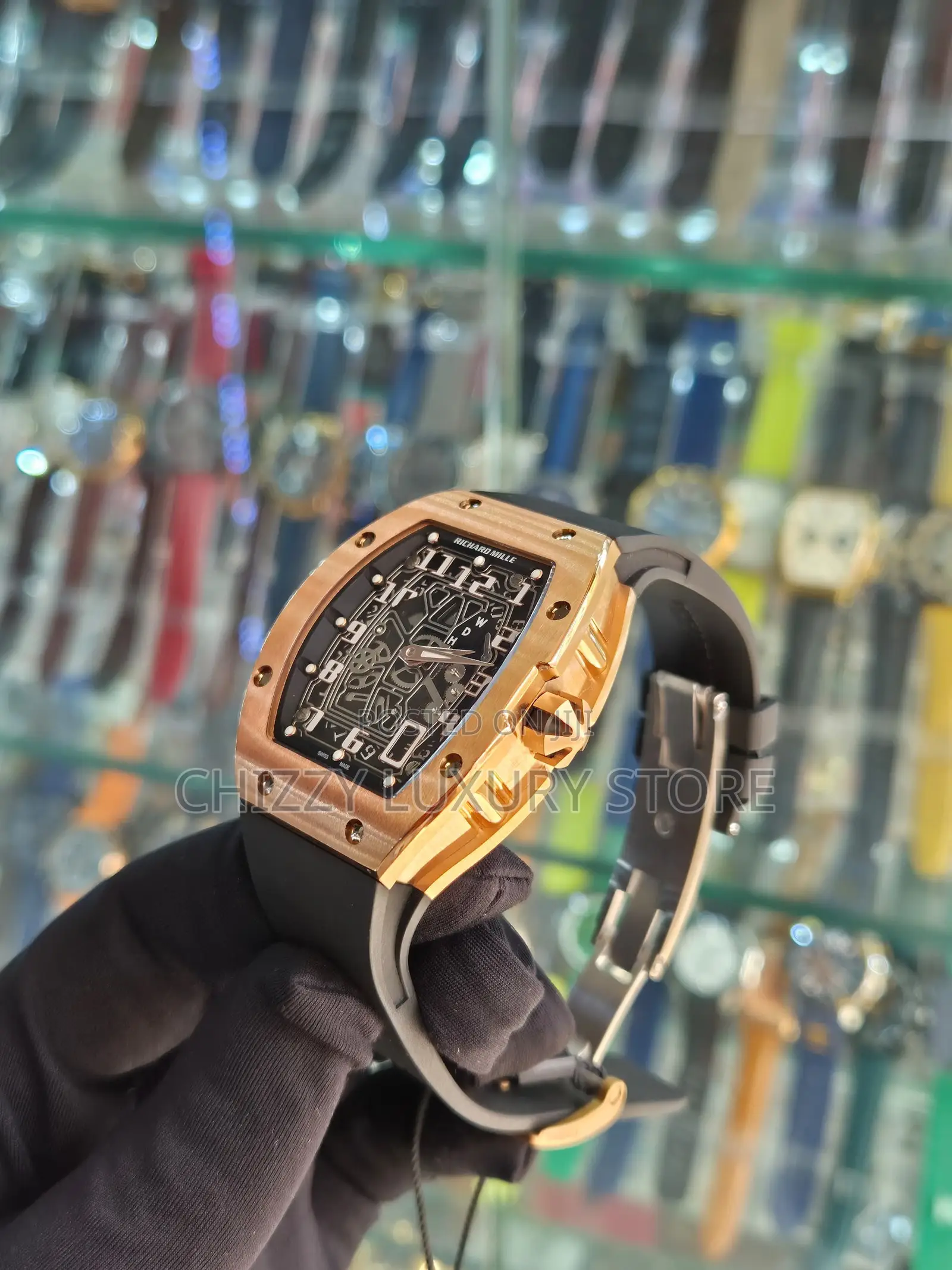 Richard Mille Quality Luxury Men Automatic Engine Wristwatch