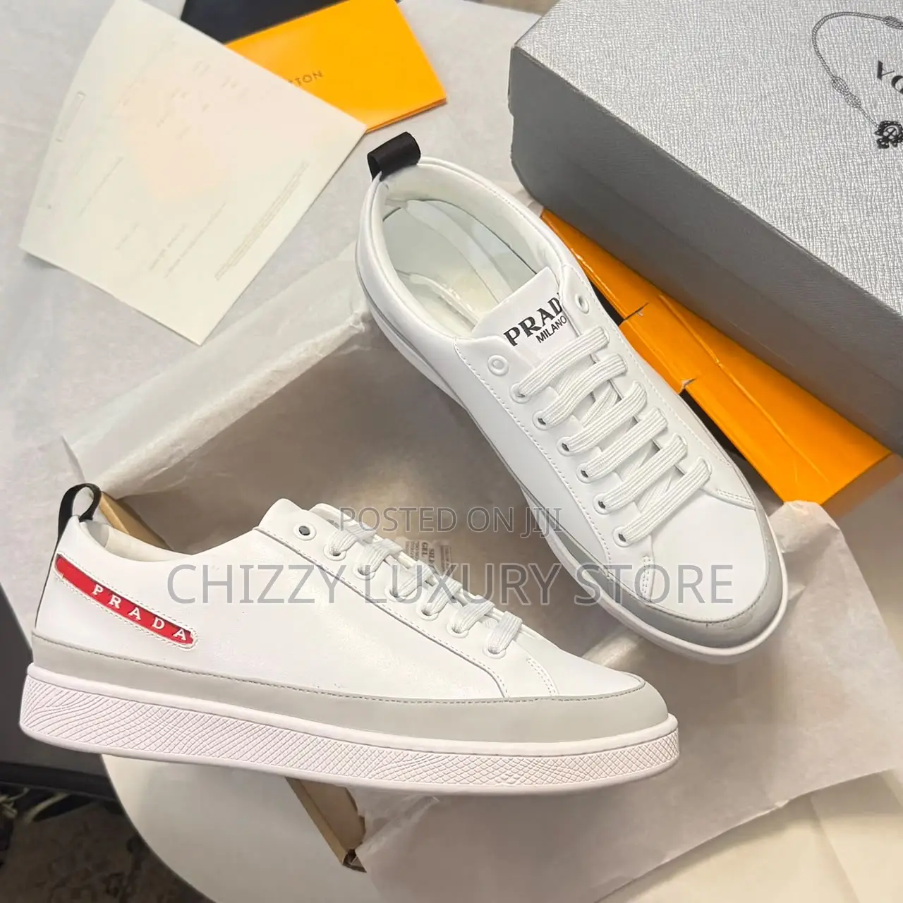 Prada Quality Luxury Men Sneakers