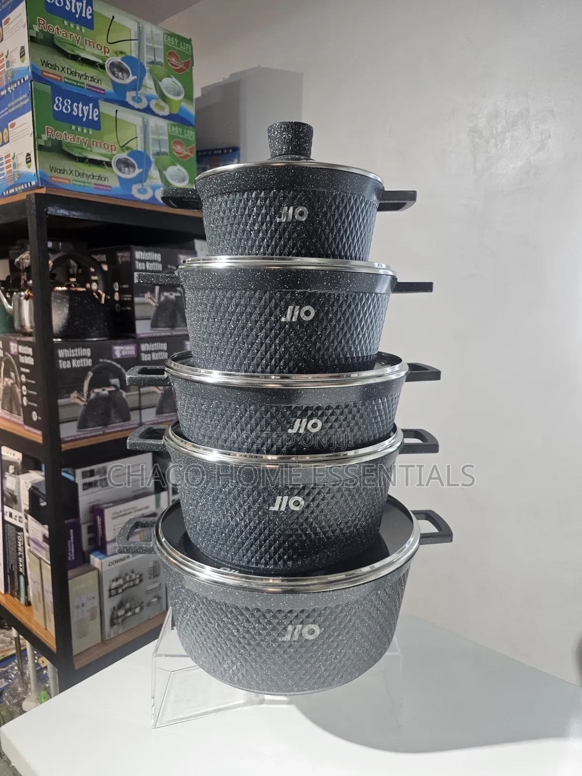 Jio Granite Non-Stick Cookware Set