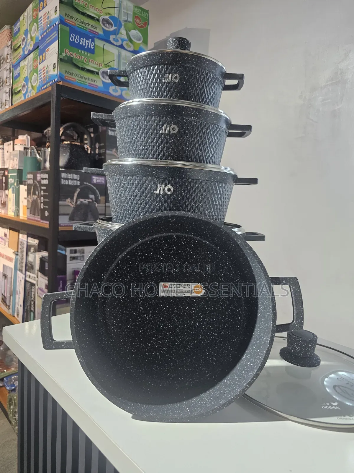 Jio Granite Non-Stick Cookware Set