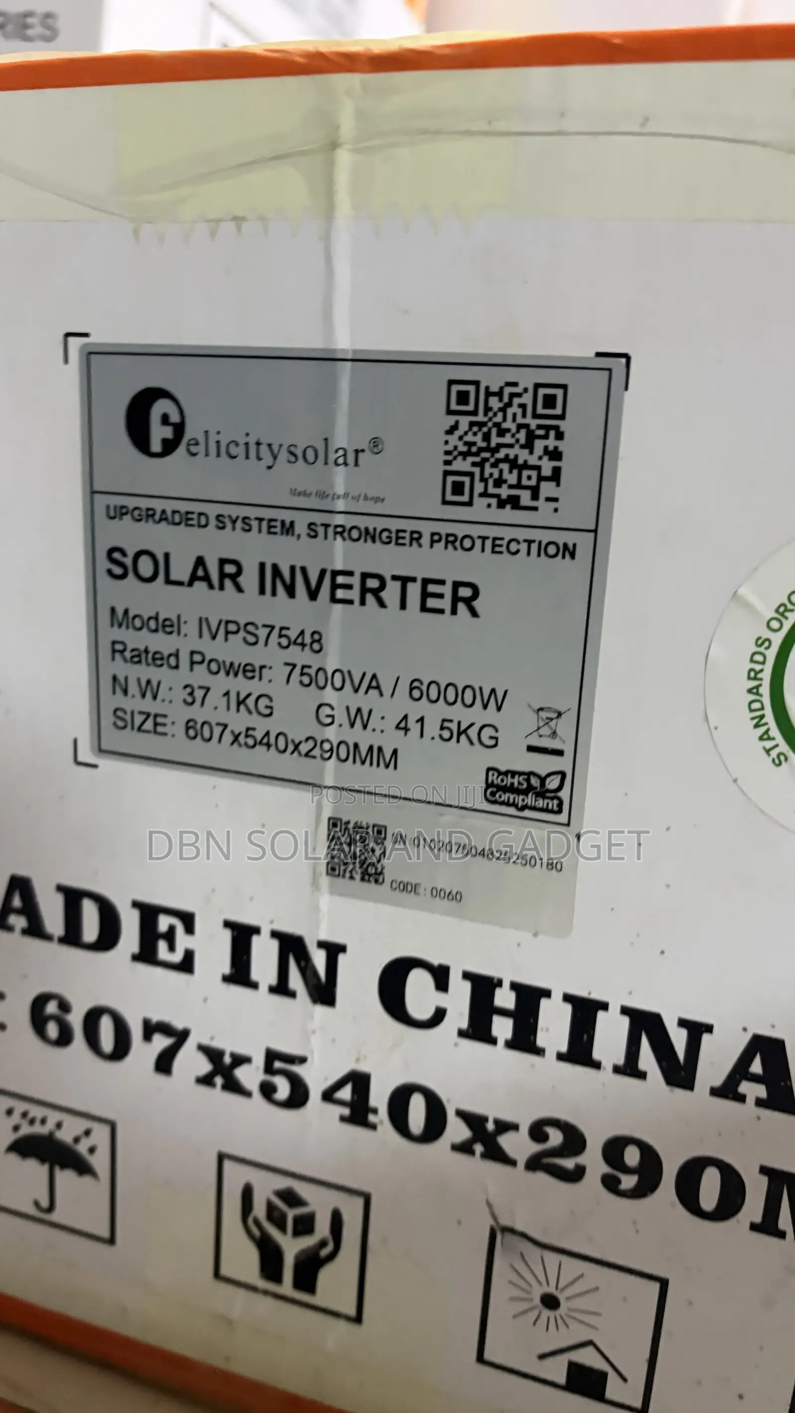 Original 7.5kva 48v Felicity Solar Inverter Ivps Non Hybrid