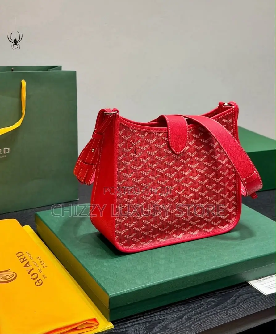 Goyard Quality Luxury Men Genuine Leather Crossbag