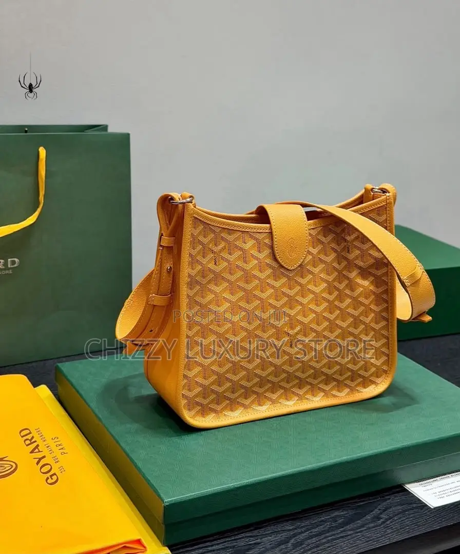 Goyard Quality Luxury Men Genuine Leather Crossbag
