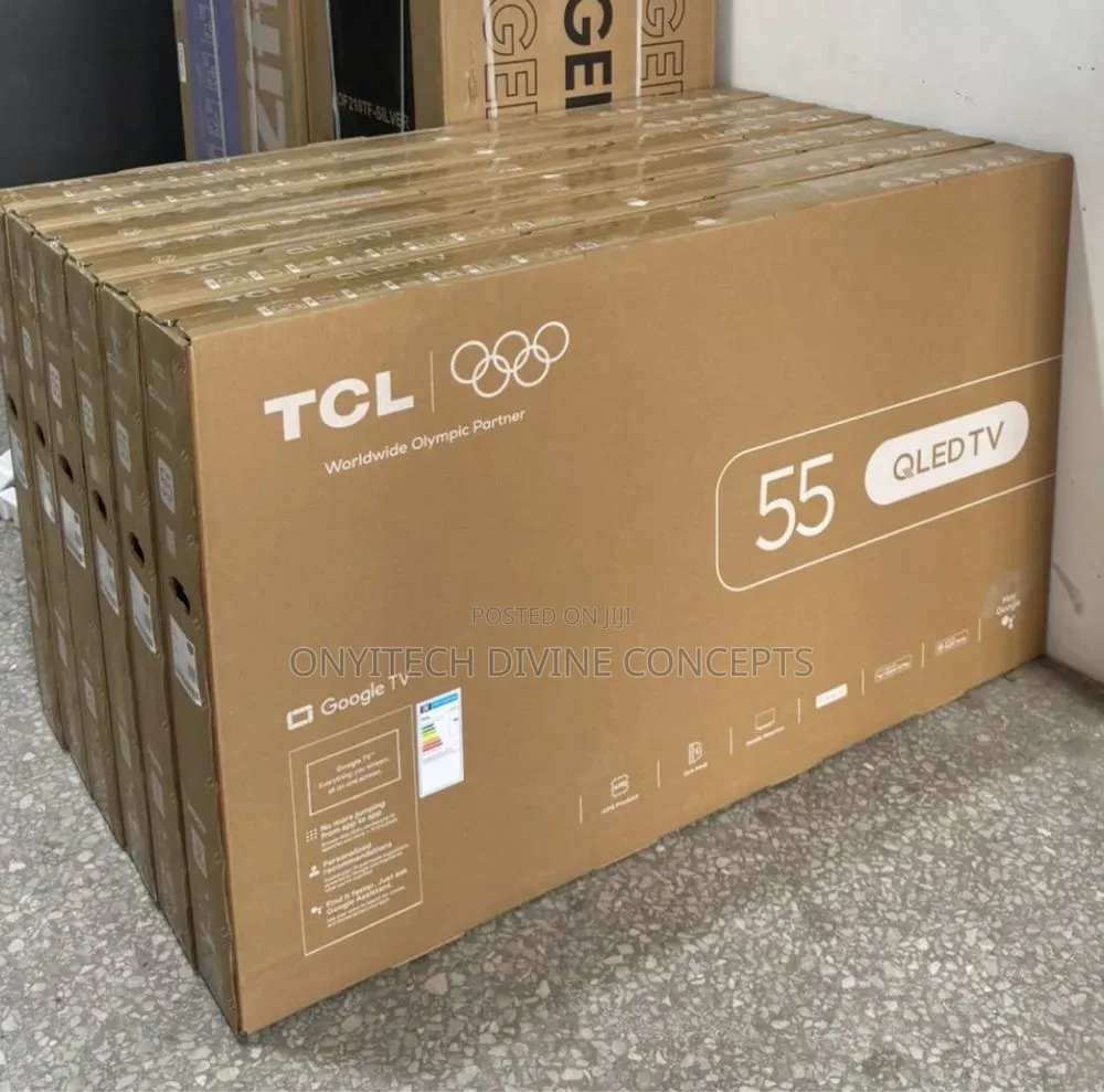 55" TCL Qled Google Smart TV With Stunning Picture Quality