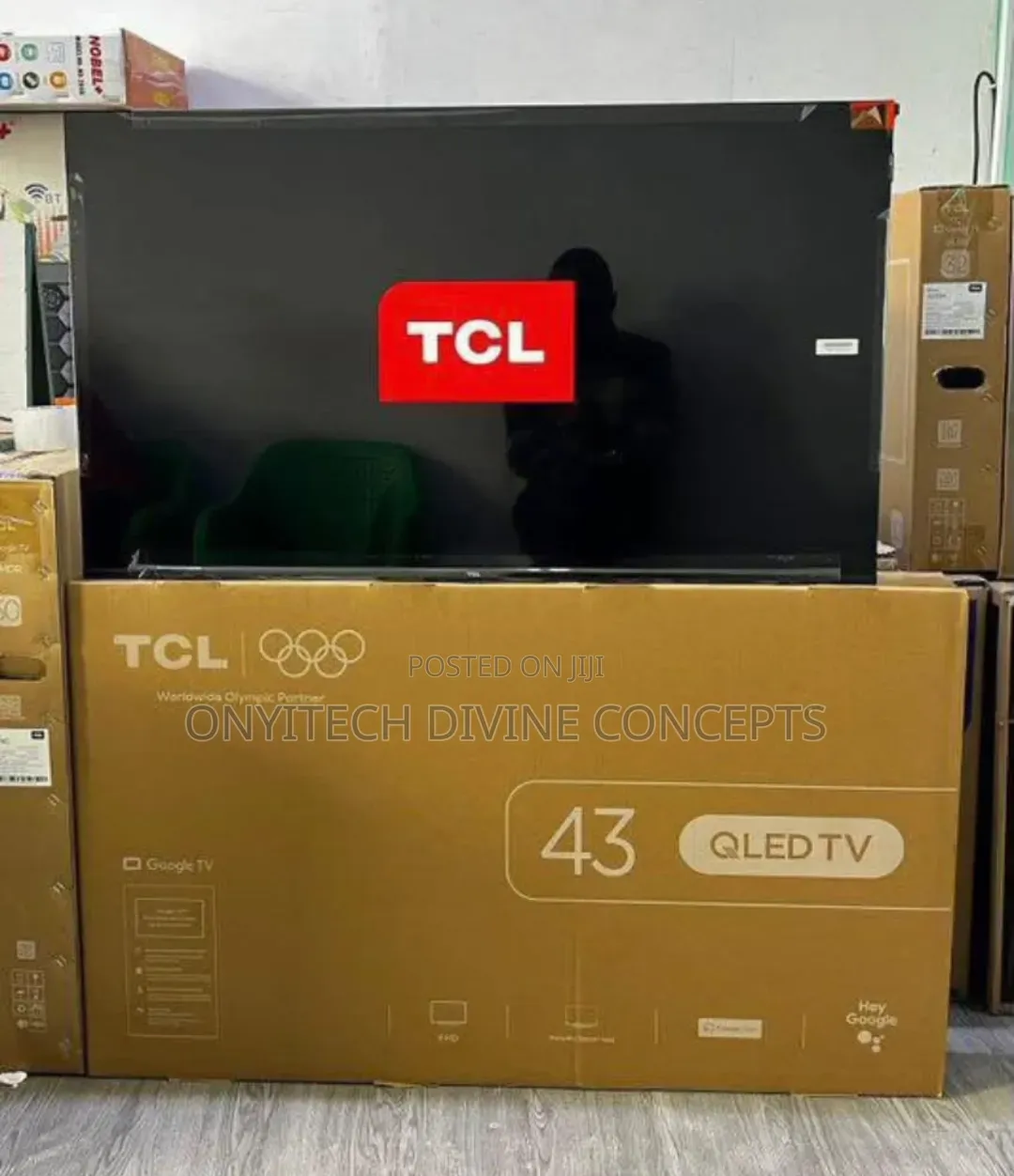 43" TCL Qled Google Smart TV With Stunning Picture Quality