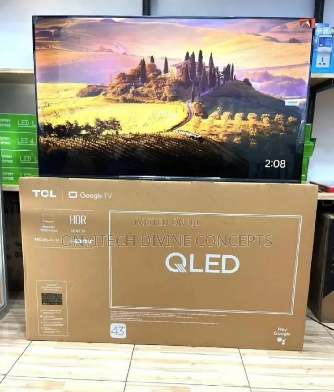 43" TCL Qled Google Smart TV With Stunning Picture Quality