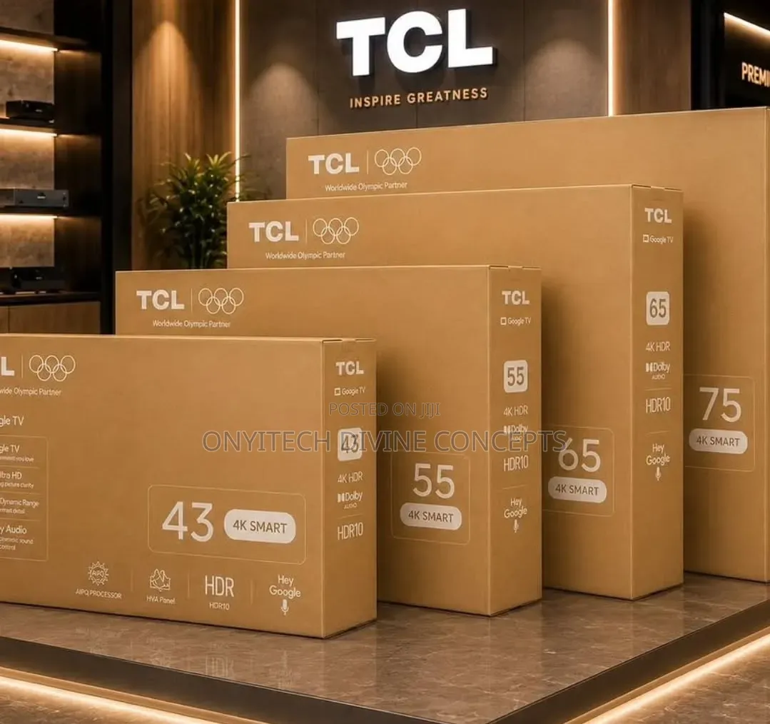 43" TCL Qled Google Smart TV With Stunning Picture Quality