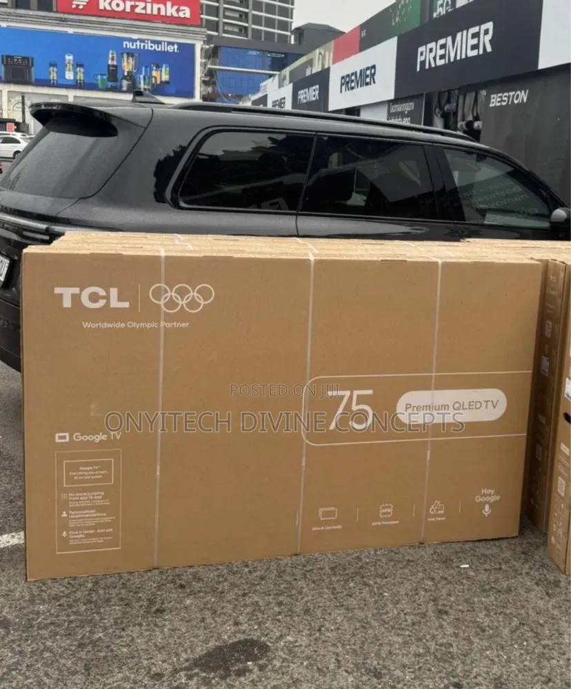 75" TCL Qled Google Smart TV With Stunning Picture Quality