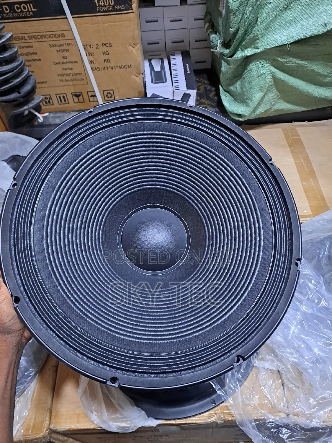 Original Ro Stage Sound 15inches 3000w Double Big Magnet 100voice Coil