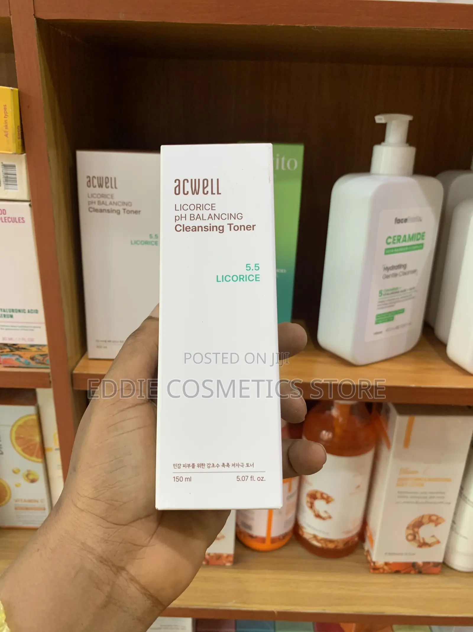 Acwell Licorice pH Balancing Cleansing Toner 150ml Original Korea