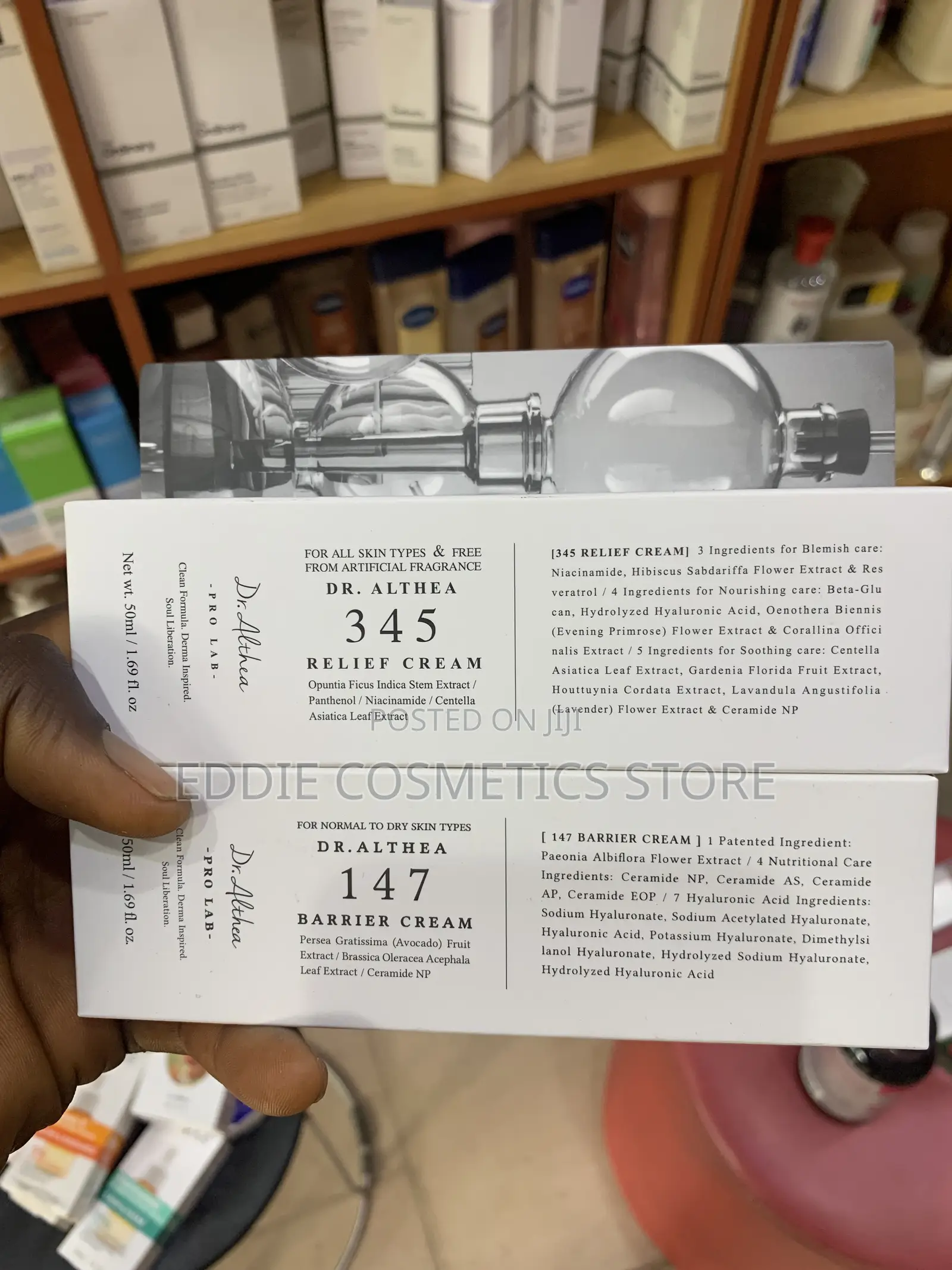 Dr. Althea 345 Relief Cream 50ml Original Korean Face Moisturizer