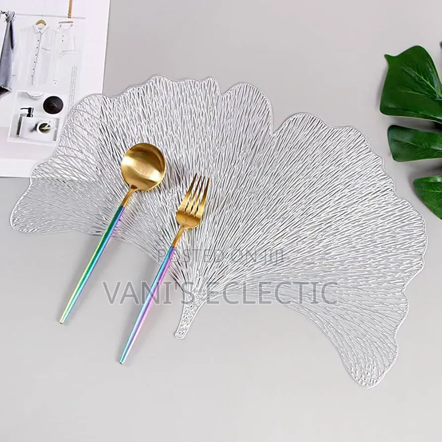PVC Ginkgo Platter Placemats