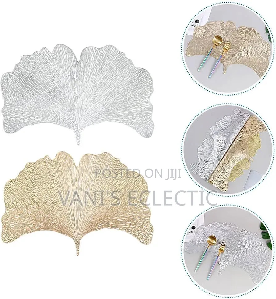 PVC Ginkgo Platter Placemats