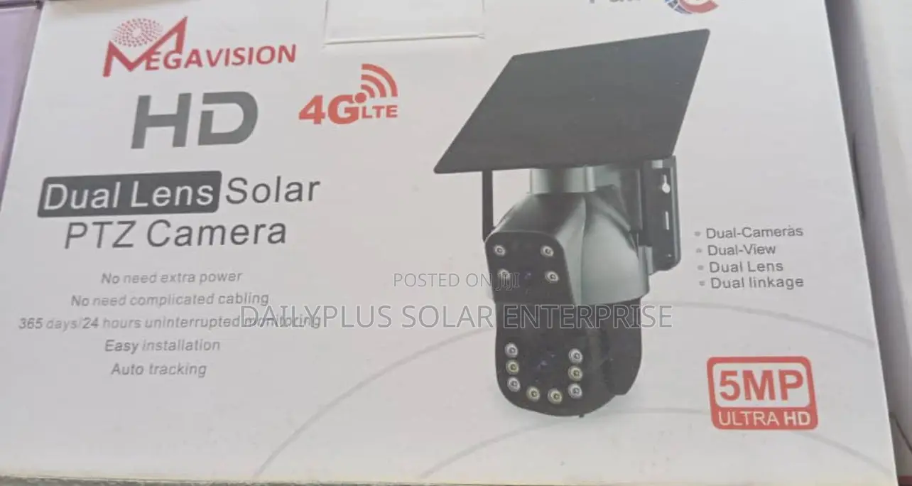 MEGAVISION Dual Lens Solar Camera