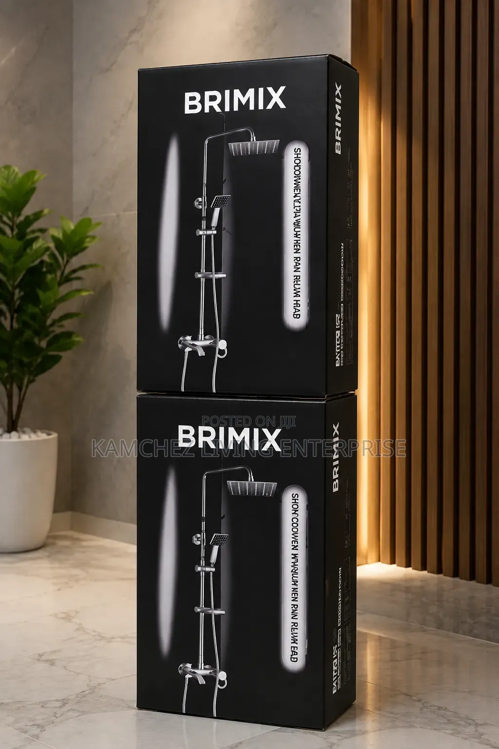 BRIMIX Premium Rainfall Shower System