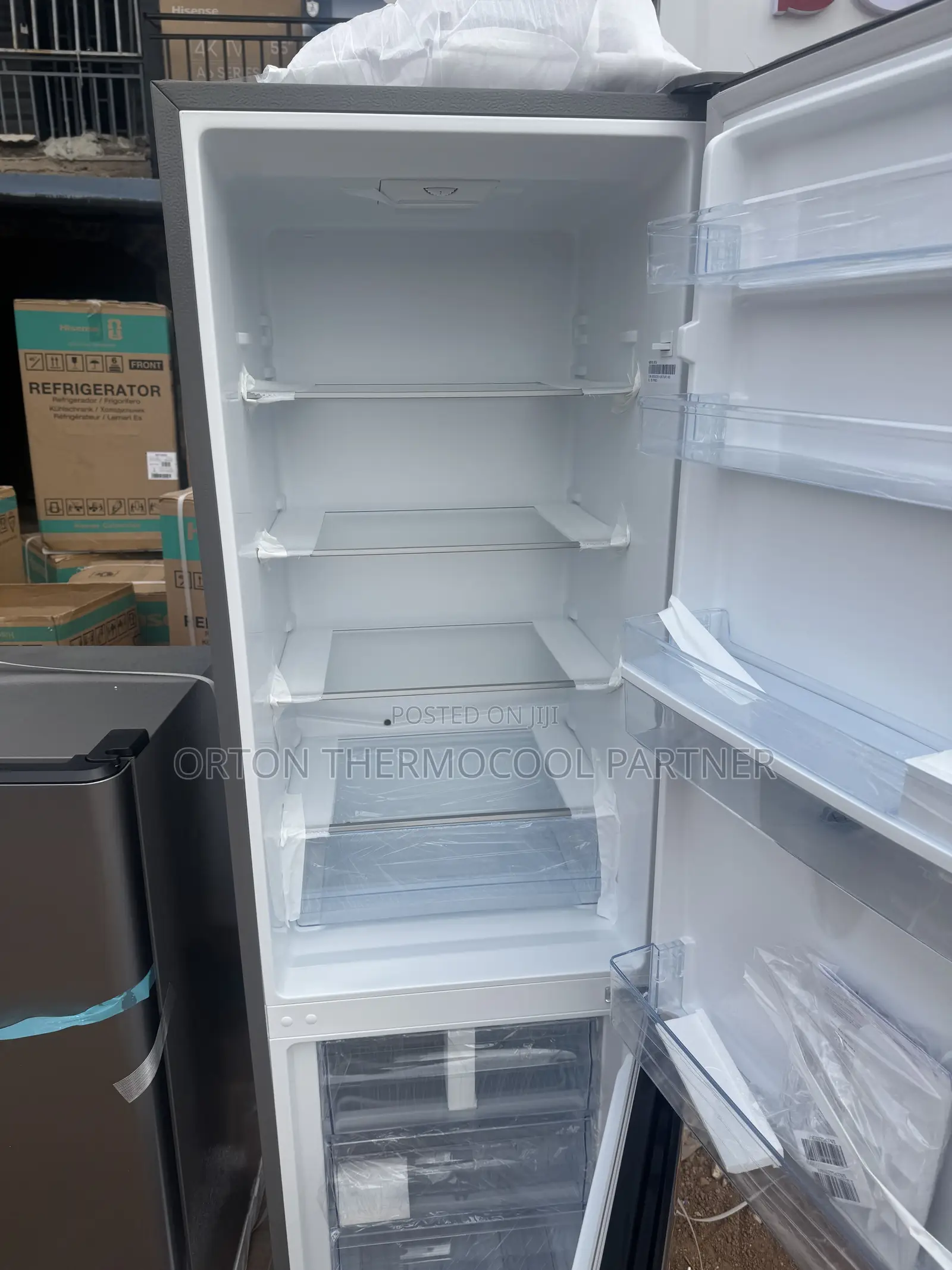 Hisense Double Door Down Freezer With Dispenser