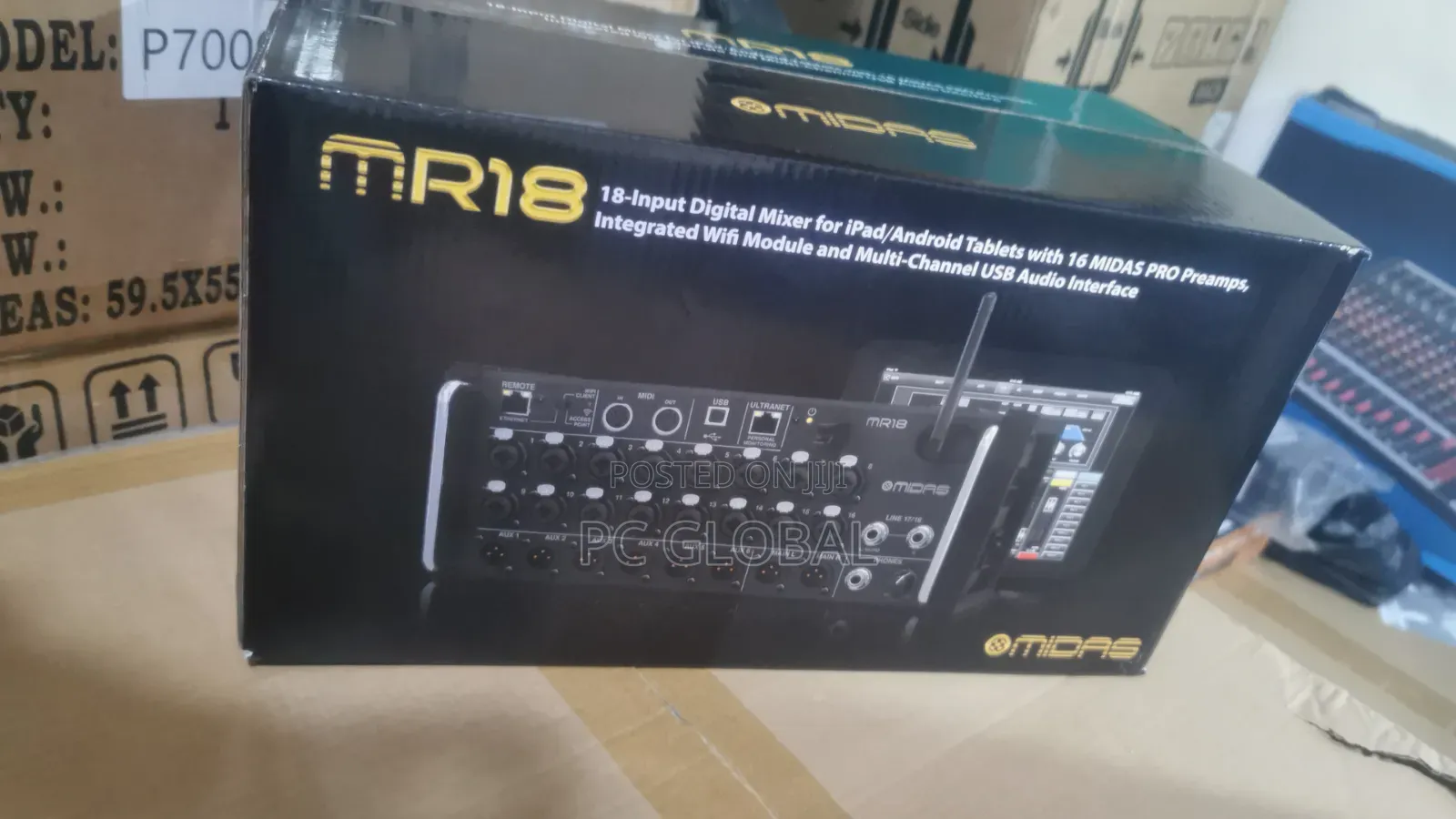 Mr 18 Digital Mixer Midias