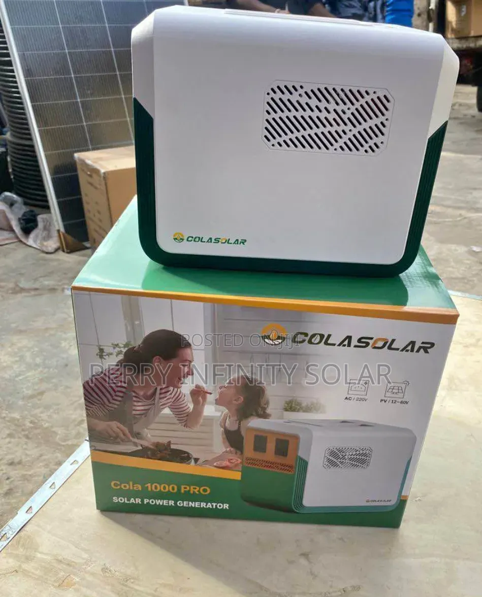 ColaSolar 1000 Plus Solar Generator | Portable Power Station | LiFePO4