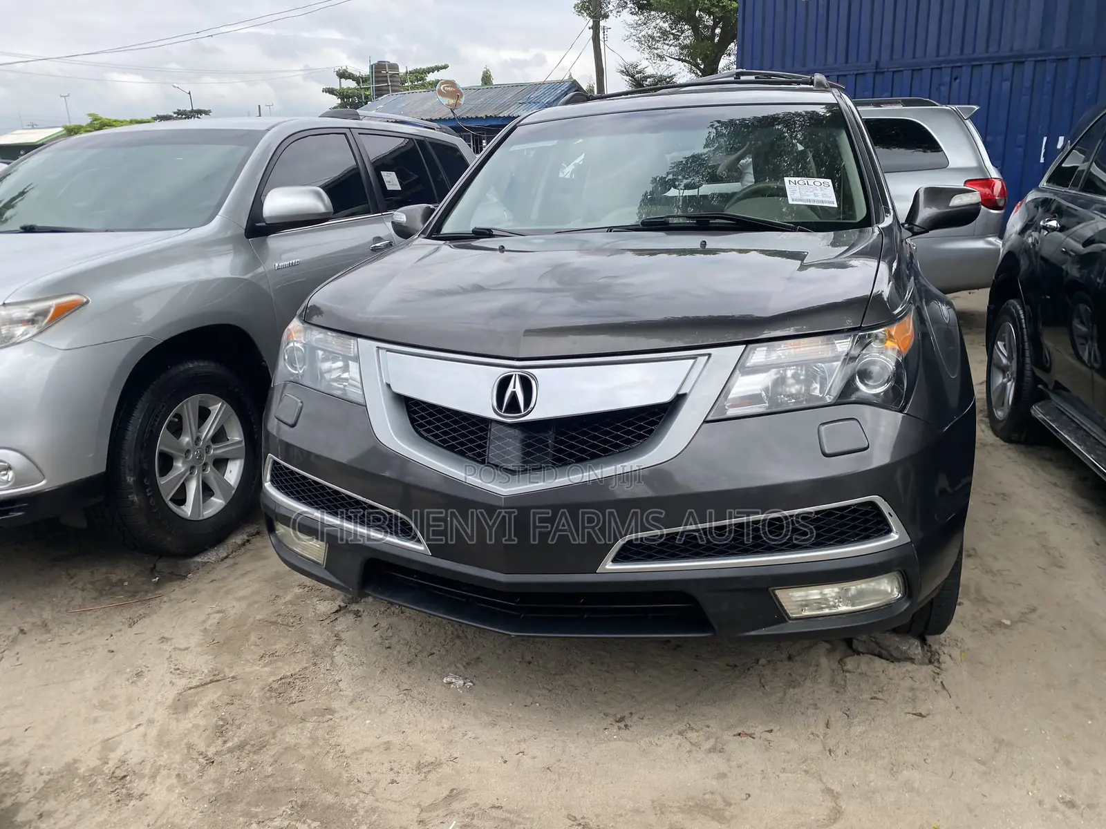 Acura MDX Technology Package SUV AWD (3.7L 6cyl 6A) 2012 Gray