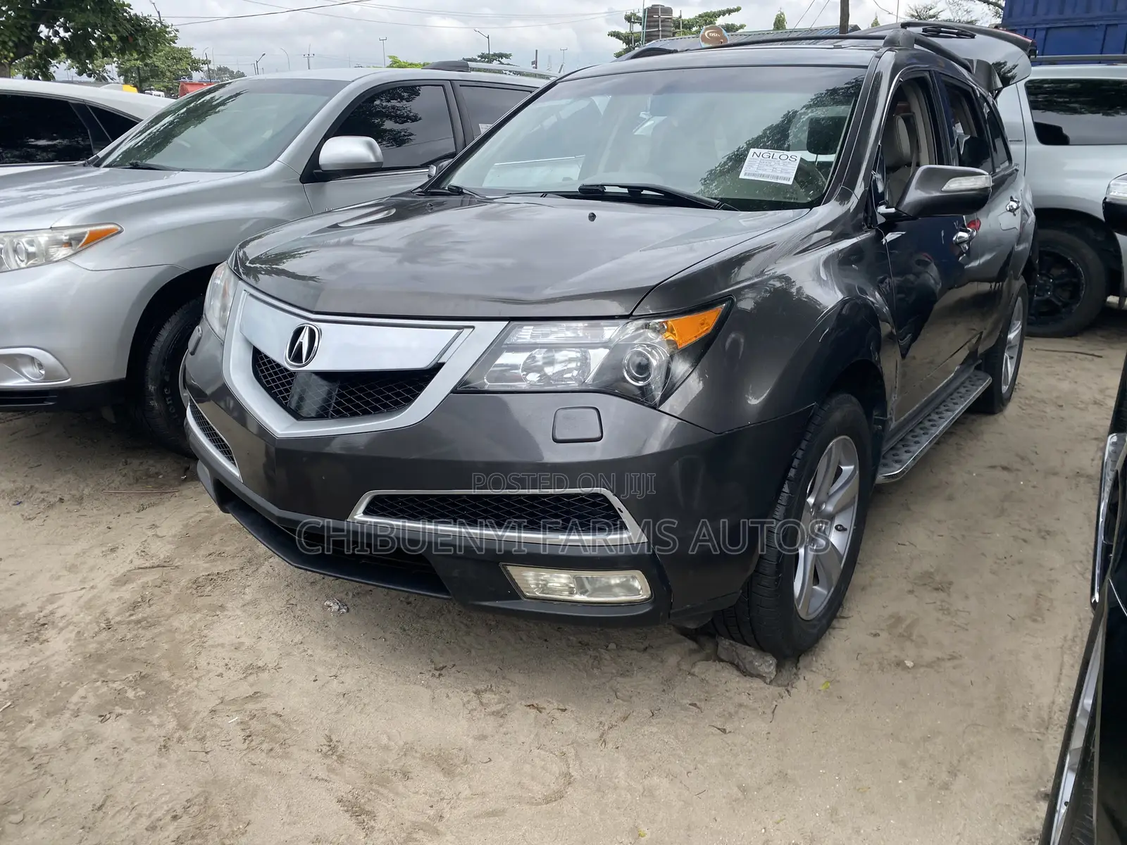 Acura MDX Technology Package SUV AWD (3.7L 6cyl 6A) 2012 Gray