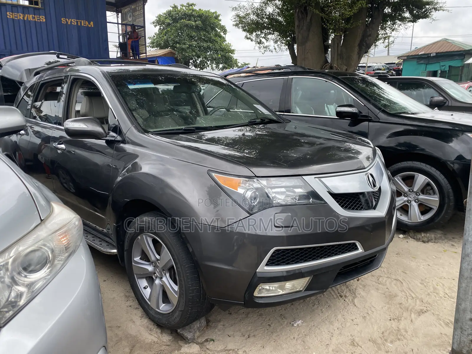 Acura MDX Technology Package SUV AWD (3.7L 6cyl 6A) 2012 Gray
