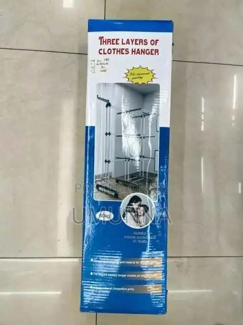 Three Layers of Clothes Hanger