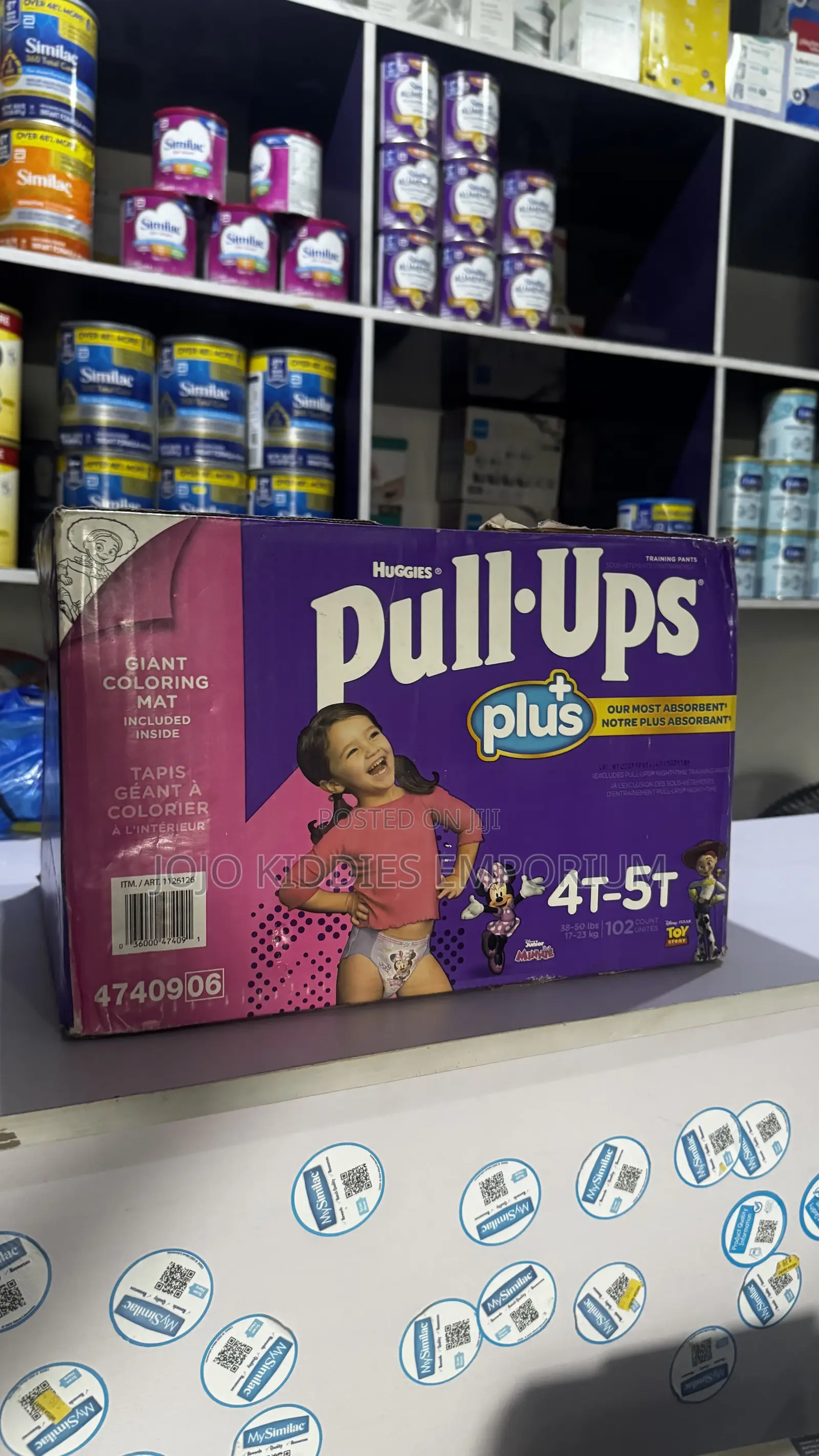 Huggies Pull Ups 4T -5t Plus